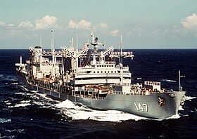 The Truckee during Operation Desert Shield, August 1990