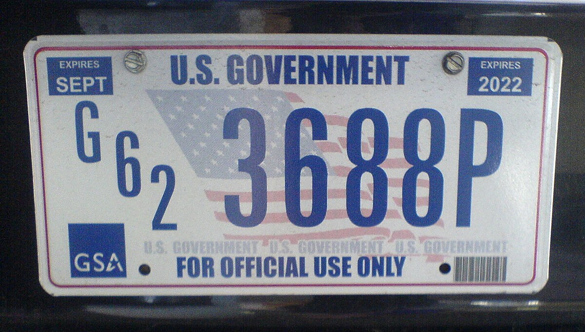 Kfz-Kennzeichen (Vereinigte Staaten) – Wikipedia