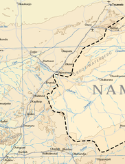 Mapa przebiegu linii kolejowej