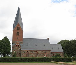 Västra Sönnarslövs kyrka i september 2012