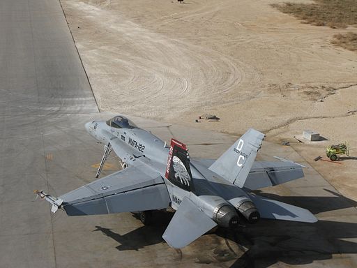 VMFA-122 FA-18C at Al Asad