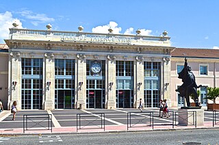 Valence-Ville station railway station in Valence, France