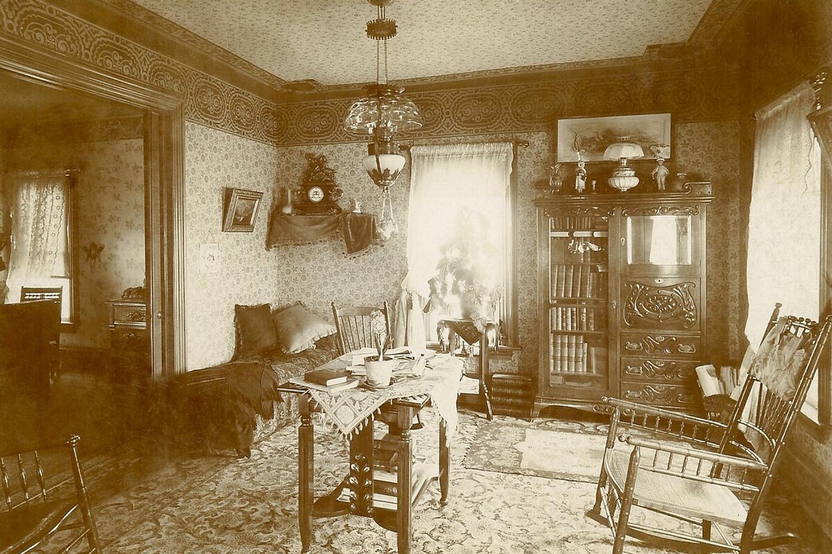 Купеческий дом интерьер 1900
