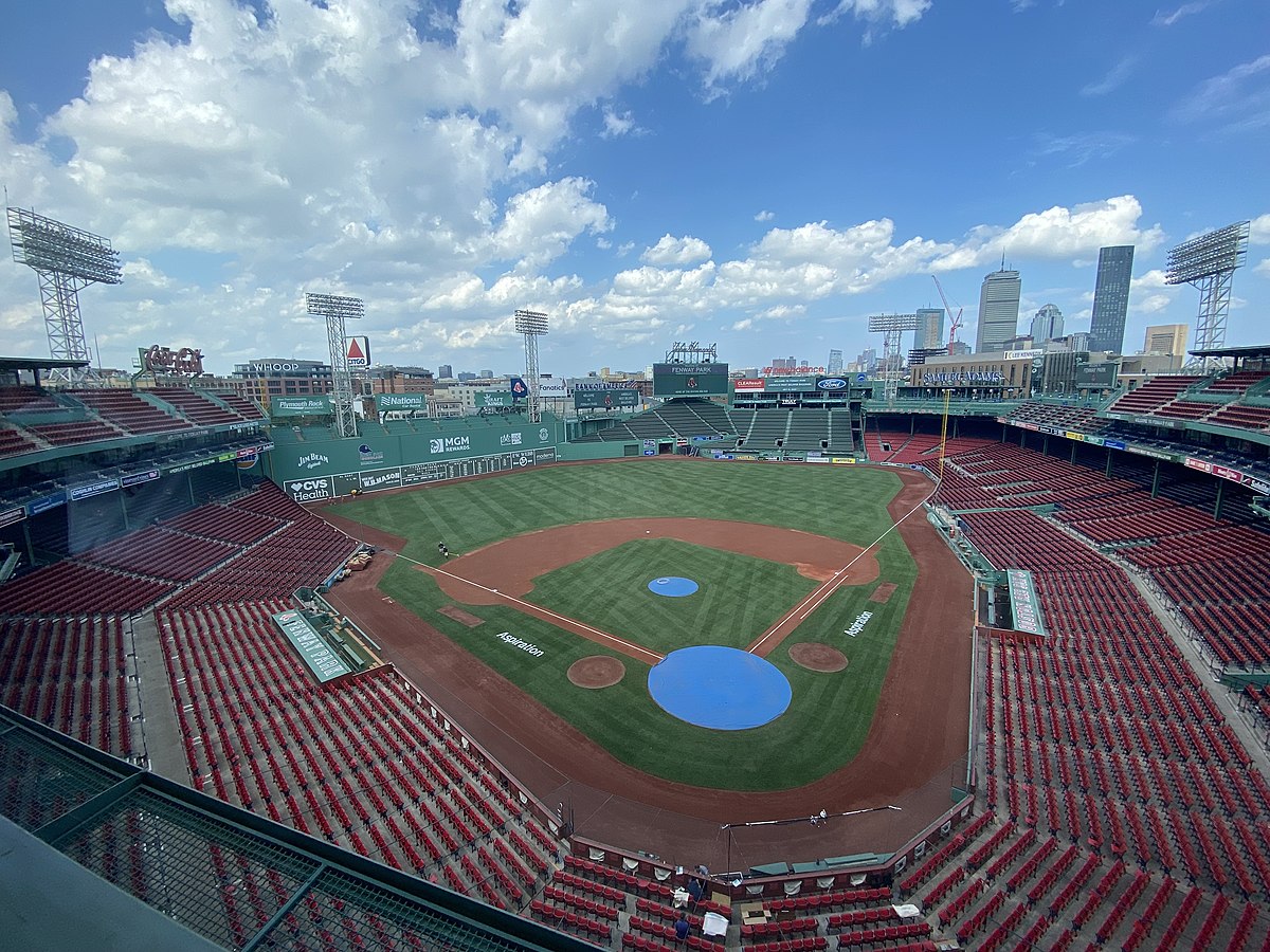 Fenway Park Panorama - Boston Red Sox - Exterior View
