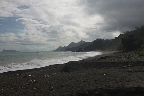 Image: View of the forested west coast of Isabela Province (Dinapique)   Zoo Keys 266 001 g 003