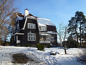 Villa Westholm, Brunkebergsåsen