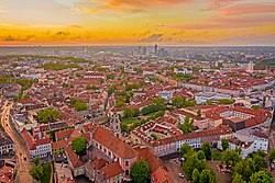 Vilnius skyline