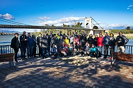 Group picture (2022 Viquitrobada in Amposta, Nov. 2022)