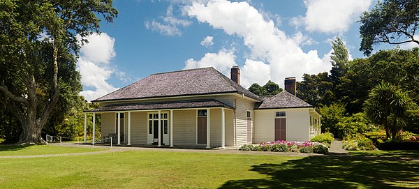 James Busby's house at Waitangi