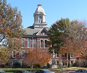 Washington County Courthouse, opført på NRHP nr. 89002221 [1]