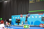 Deutsch: Gewichtheben bei den Olympischen Jugendspielen 2018; Tag 1, 7. Oktober 2018; Jungen 56 kg English: Weightlifting at the 2018 Summer Youth Olympics at 7 October 2018 – Boys' 56 kg