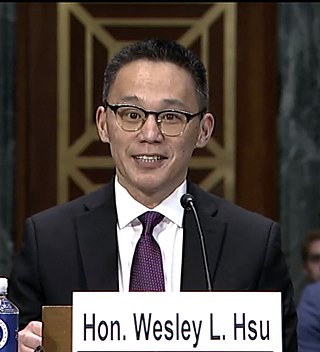 <span class="mw-page-title-main">Wesley Hsu</span> American judge (born 1971)