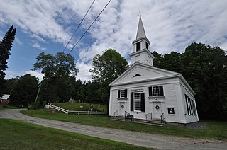 West Fairlee Center Church building in Vermont, United States