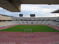 Català: Estadi Olímpic Lluís Companys Español: Estadio Olímpico Lluís Companys