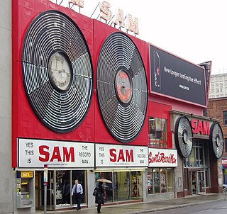 <span class="mw-page-title-main">Sam the Record Man</span> Defunct Canadian record store chain