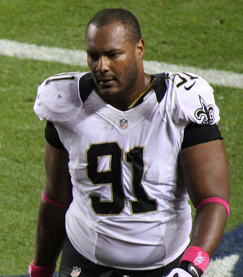 Smith with the Saints in 2012