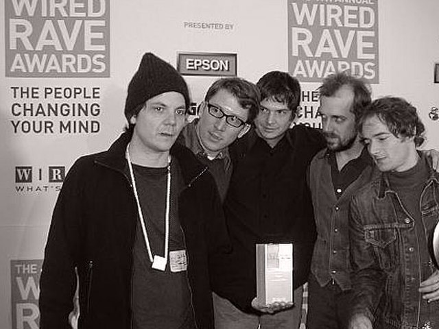 Wilco at the Wired Rave Awards in 2003