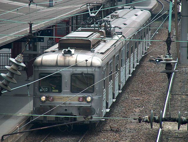 An SNCF Class Z6300 train at Nancy in 2006