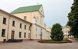 Капуцинський монастир (Острог) Костел та монастир капуцинів.jpg