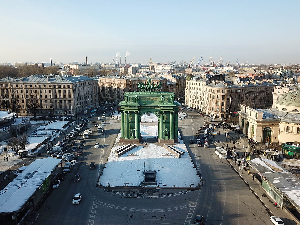 Нарвские ворота в санкт петербурге фото