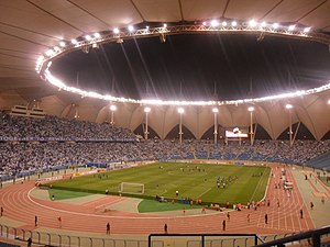 El estadio Rey Fahd en Riad fue sede de la Final.