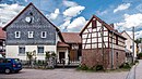-185 cultural monument in Uhlstädt-Kirchhasel municipality Dorndorf Ortsstrasse 17 former residential stable house.jpg