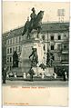 Pomnik cesarza Wilhelma na dzisiejszym placu Żołnierza Polskiego, 1903 r.