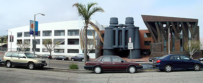 Giant Binoculars, Chiat/Day Building, Venice, Los Angeles, California