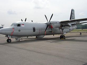 The Fokker F50 MPA of 121Sqn. 121Sqn Fokker 50 MPA.jpg