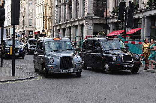 Cabs in Londen