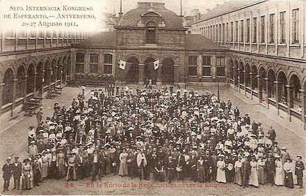 7th Esperanto congress, Antwerp, August 1911