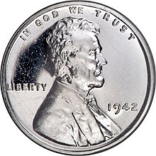 1942 Aluminium cent pola obverse.jpg