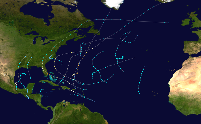 File:1949 Atlantic hurricane season summary map.png