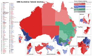 Elecciones federales de Australia de 1990