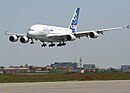 Prvo slijetanje Airbusa A380