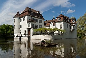 Das Schloss Bottmingen im Stil des französischen Frühbarocks