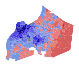 2008 Kentucky's 3rd congressional district election results map by precinct.svg