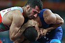 2016 Summer Olympics, Greco-Roman Wrestling 71 kg - Shmagi Bolkvadze v Omid Norouzi.jpg