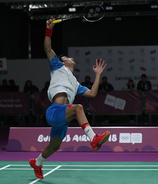 File:2018-10-12 Badminton Boys Singles Final at 2018 Summer Youth Olympics by Sandro Halank–121.jpg