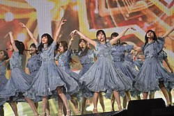 Nogizaka46 at 14th KKBox Music Awards in Taiwan, 2019
