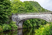 The Aray Bridge near Inverary Castle in Scotland.