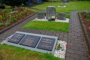 The Garden of Rememberance in Lockerbie, Scotland. It is a cemetery memorial for the victims of Pan Am Flight 103 on December 21, 1988.
