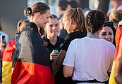 Deutsch: Beachhandball Weltmeisterschaften 2022; Tag 6: 26. Juli 2022 – Frauen, Finale, Spanien-Deutschland 0:2 (14:15, 20:22) English: 2022 Beach handball World Championships; Day 6: 26 July – Women Final – Spain-Germany 0:2 (14:15, 20:22)