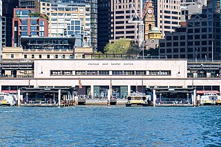 <span class="mw-page-title-main">Circular Quay railway station</span> Railway station in Sydney, New South Wales, Australia