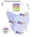 Results of the 2024 Tasmanian state election.