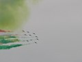 Frecce Tricolori during Italian military parade of 2 June