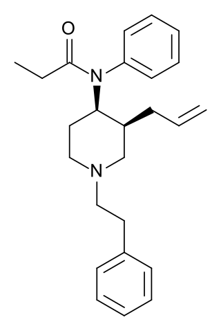 <span class="mw-page-title-main">3-Allylfentanyl</span> Opioid analgesic