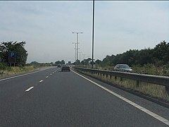 A14 - lay-by east of Rothwell Lodge Farm - geograph.org.uk - 3577890.jpg