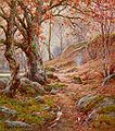 A November Morn in the Lune Valley by Reginald Aspinall