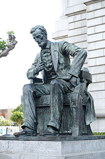 Statue of Abraham Lincoln (San Francisco) Statue of Abraham Lincoln in San Francisco, California, U.S.